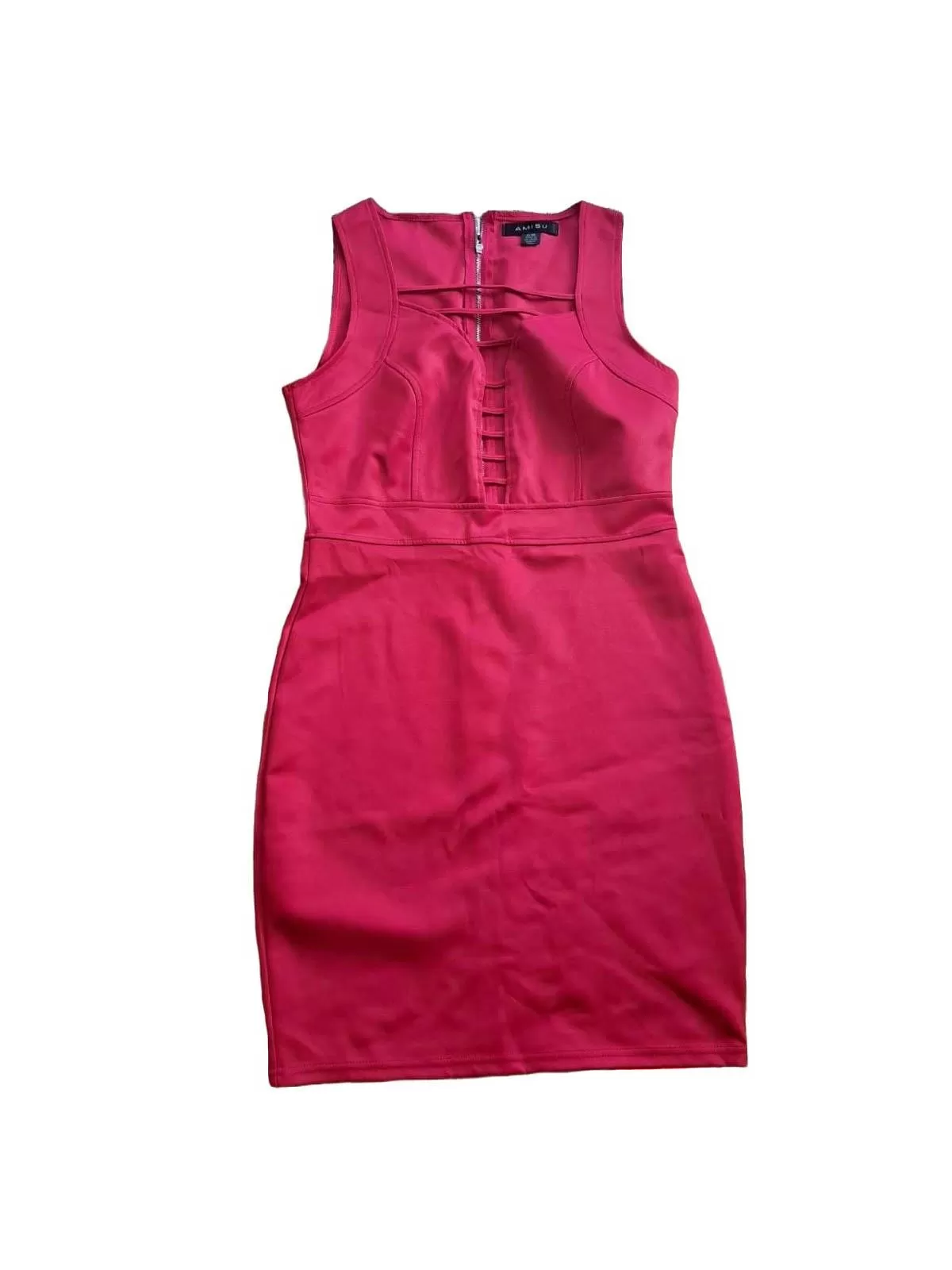 Rochie casual Amisu EU 40 | Roșu, Midi