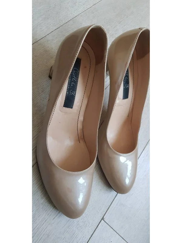 Pantofi Musette EU 37 | Bej, Piele naturală - Image 2