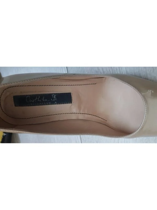 Pantofi Musette EU 37 | Bej, Piele naturală - Image 5