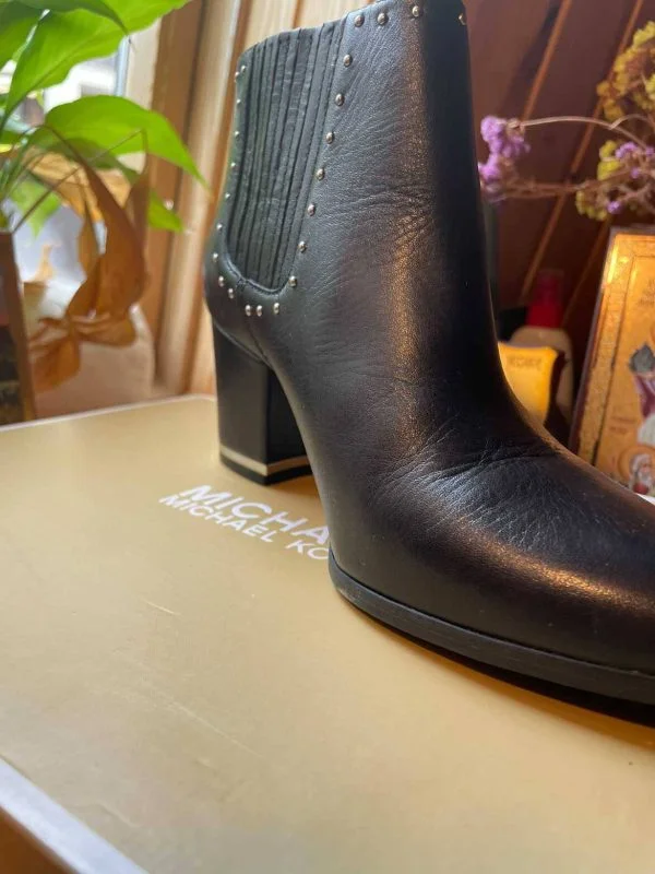 Ghete Michael Kors EU 36 | Negru, Piele naturală - Image 3
