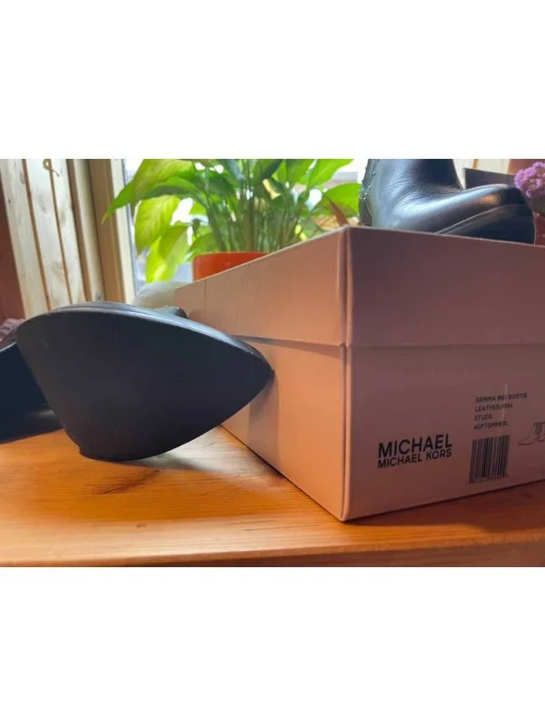 Ghete Michael Kors EU 36 | Negru, Piele naturală - Image 9