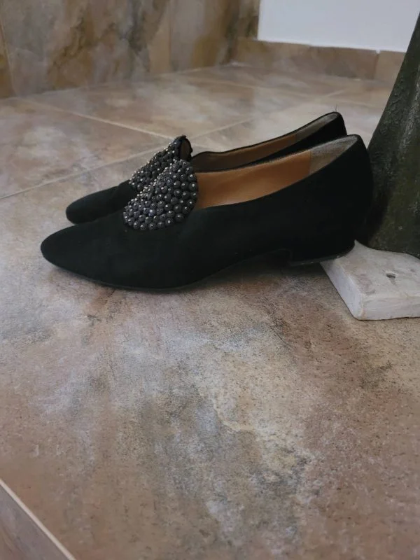 Pantofi Casadei EU 37 | Negru, Piele naturală - Image 4