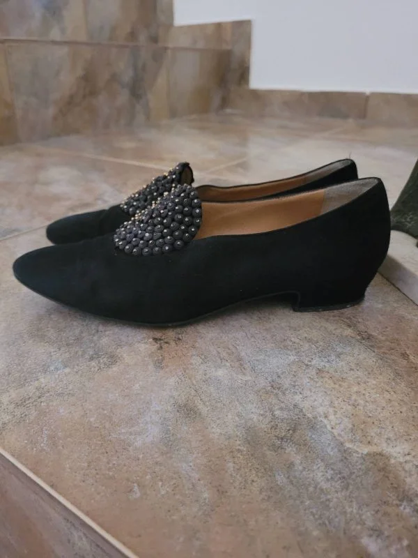 Pantofi Casadei EU 37 | Negru, Piele naturală - Image 5