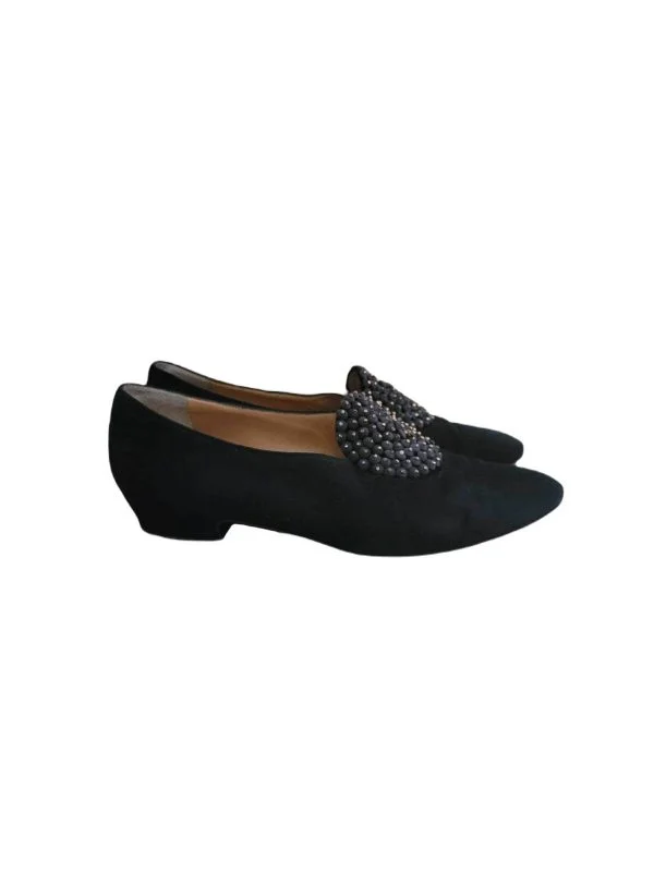 Pantofi Casadei EU 37 | Negru, Piele naturală
