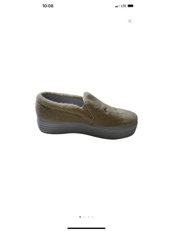 Sneakers JOSHUA SANDERS EU 37 | Crem, Blană artificială - Image 6