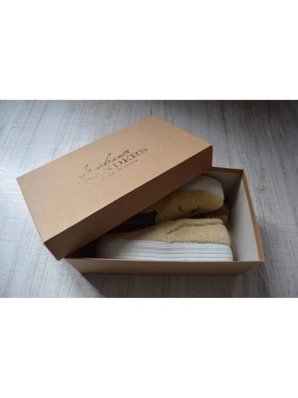 Sneakers JOSHUA SANDERS EU 37 | Crem, Blană artificială - Image 5