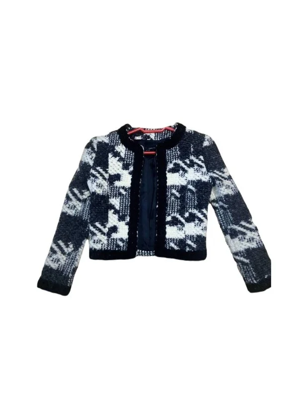 Sacou Zara XS | Albastru, Normal, Lână