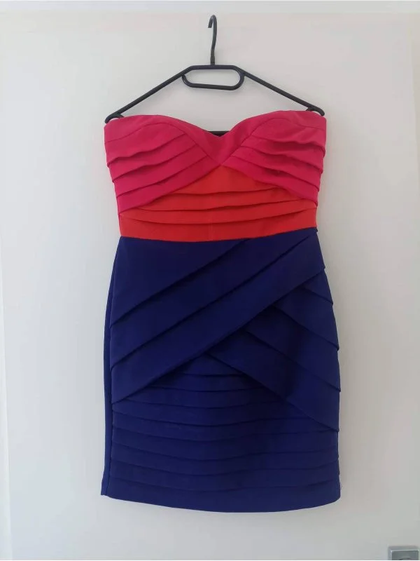 Rochie de seară Lipsy London S | Albastru, Mini - Image 2