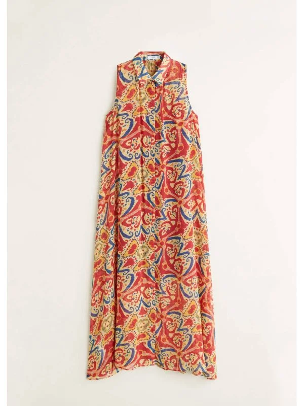 Rochie de plajă Mango M | Multicolor, Maxi, Poliester - Image 5