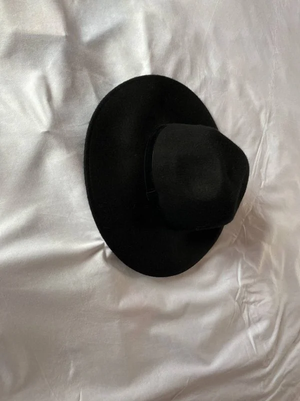 Pălărie Stradivarius | Negru, Lână - Image 2
