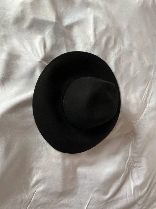 Pălărie Stradivarius | Negru, Lână - Image 3