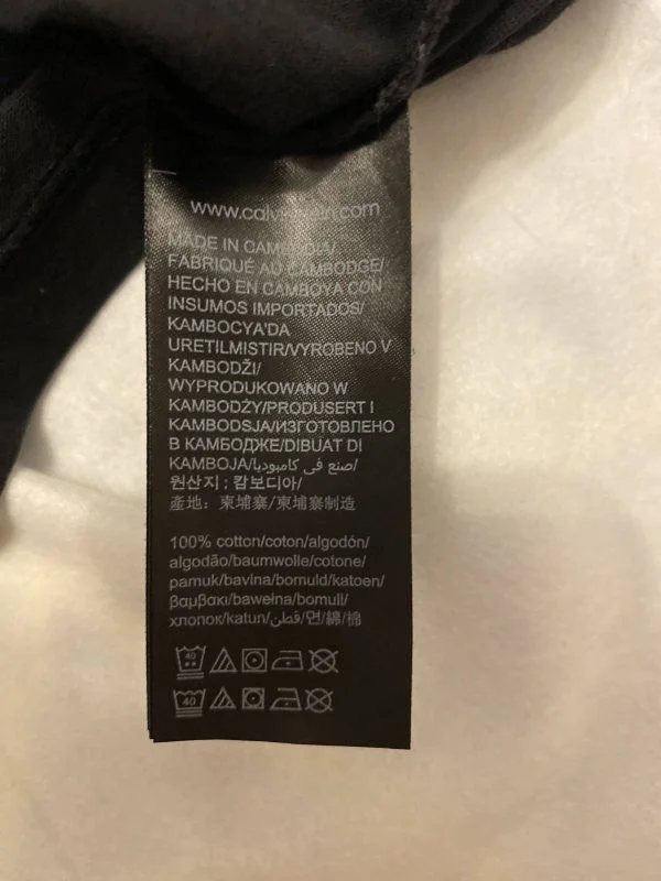 Top Calvin Klein XS | Negru, Normal, Bumbac - Image 7
