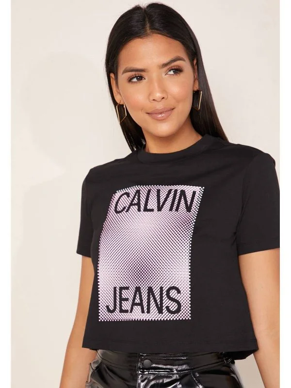 Top Calvin Klein XS | Negru, Normal, Bumbac - Image 2
