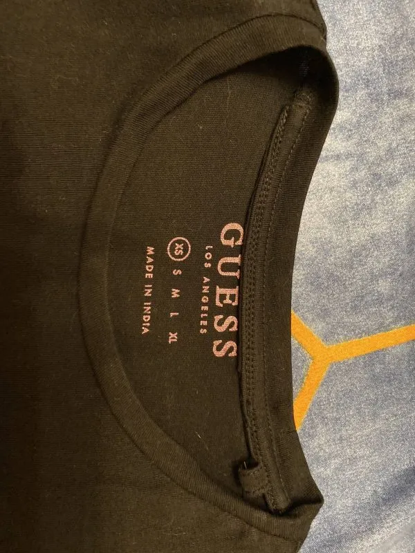 Top Guess XS | Negru, Normal, Bumbac - Image 3