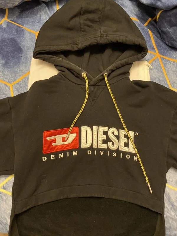 Hanorac Diesel XS | Negru, Normal, Bumbac - Image 5