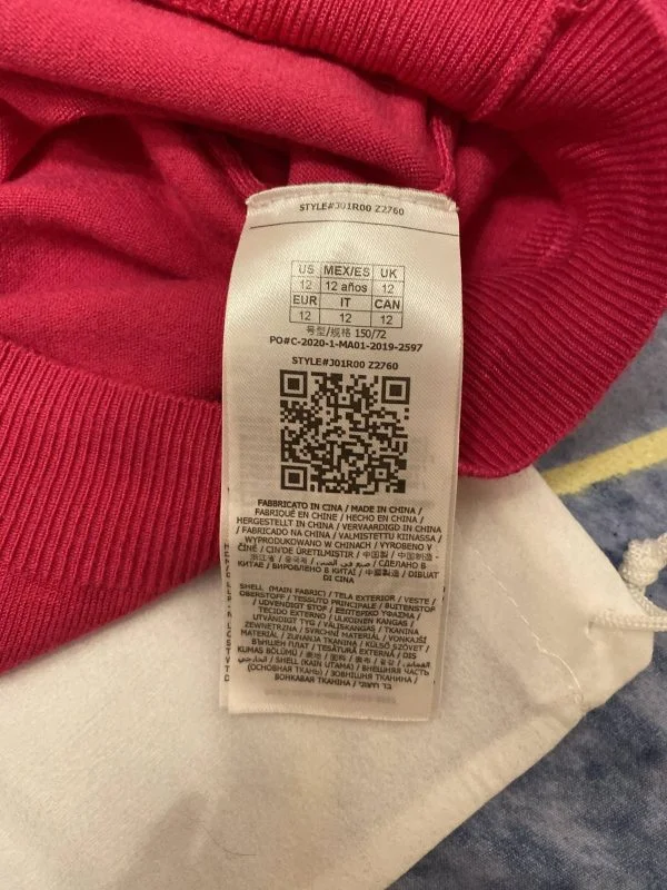 Pulover Guess S | Roz, Normal, Regular fit, Vâscoză - Image 5