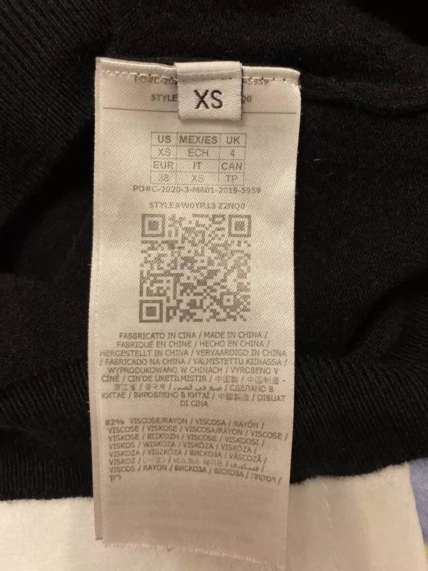 Pulover Guess XS | Negru, Normal, Regular fit, Vâscoză - Image 6