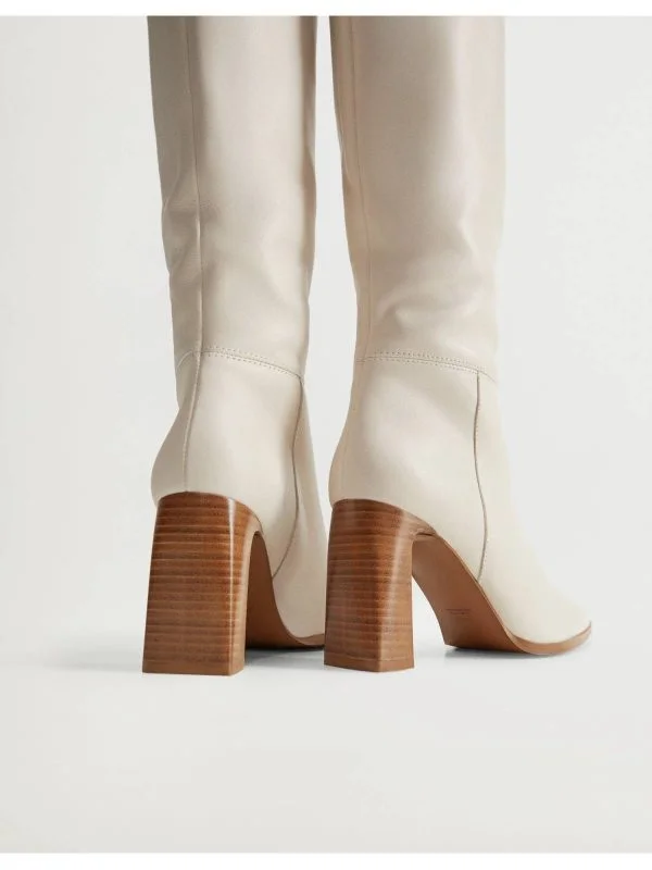 Cizme Mango EU 36 | Bej, Piele naturală - Image 3
