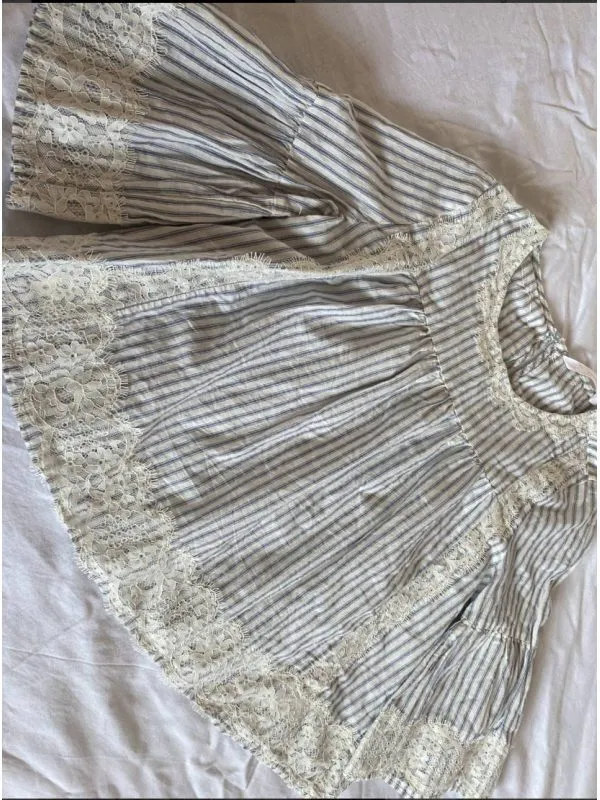 Bluză Zara XS | Alb, Normal, Bumbac - Image 3