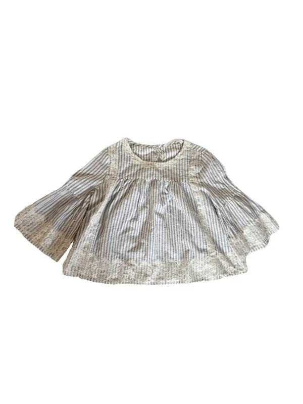 Bluză Zara XS | Alb, Normal, Bumbac