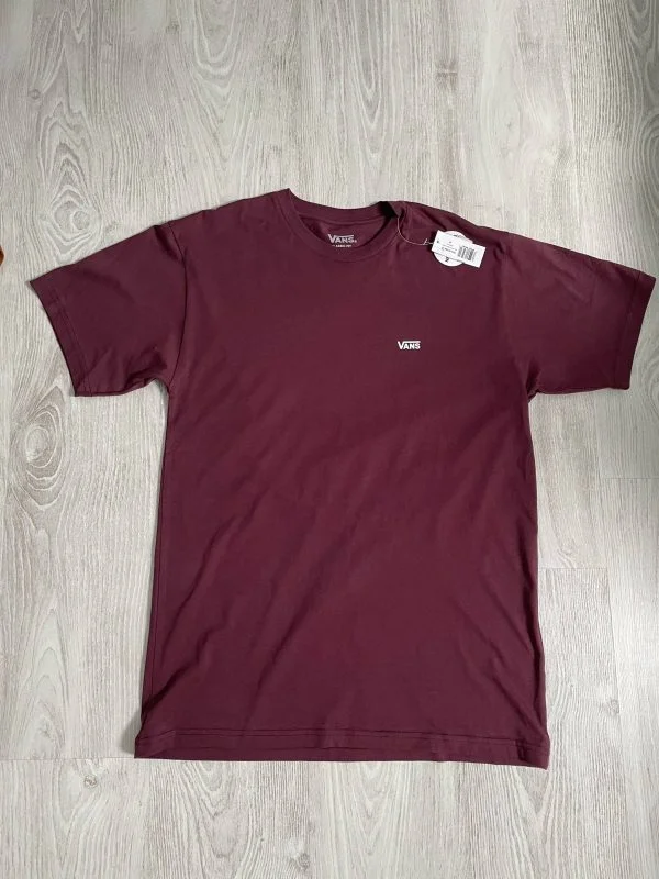 Top sport Vans M | Burgundy, Bumbac - Image 2