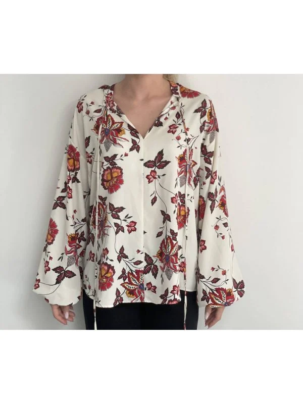 Cămașă H&M EU 34 | Bej, Normal - Image 5