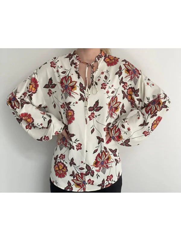 Cămașă H&M EU 34 | Bej, Normal - Image 3