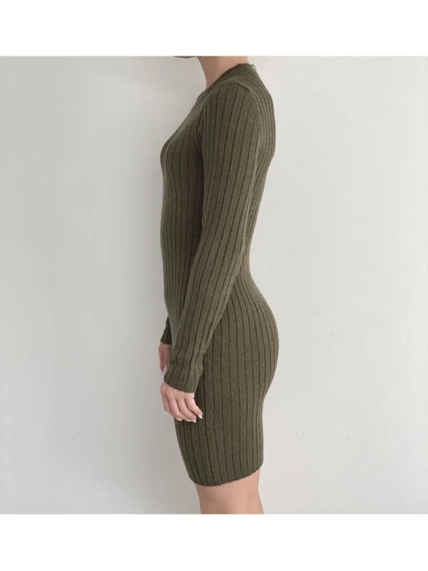 Rochie casual JDY XS | Verde, Midi - Image 3