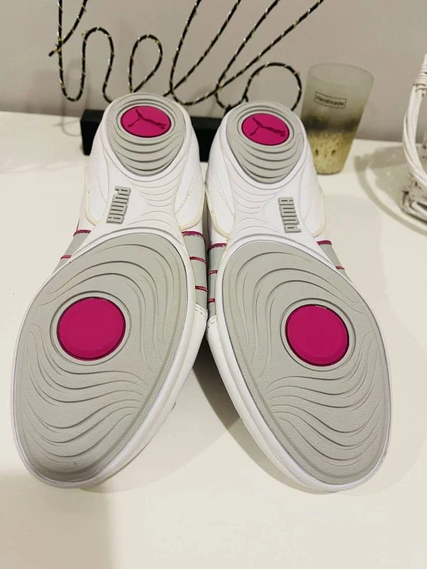 Sneakers Puma EU 37 | Alb, Piele naturală - Image 4