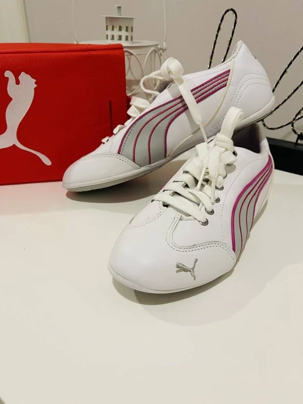 Sneakers Puma EU 37 | Alb, Piele naturală - Image 6