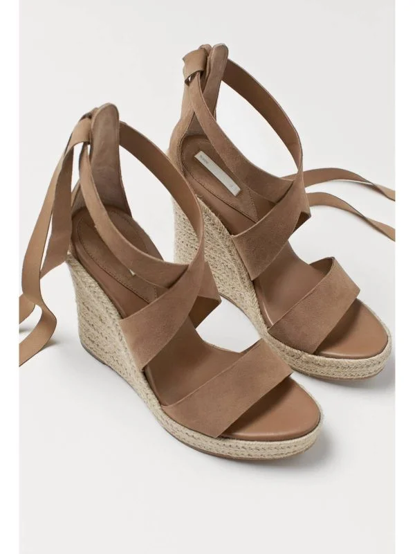 Espadrile H&M EU 37 | Bej, Piele naturală - Image 2
