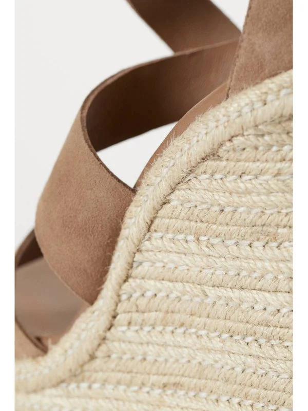 Espadrile H&M EU 37 | Bej, Piele naturală - Image 3