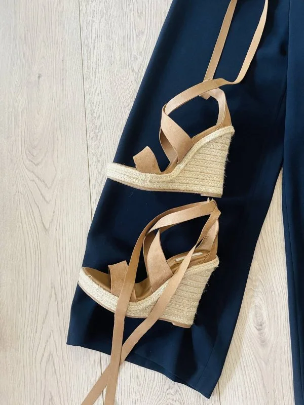 Espadrile H&M EU 37 | Bej, Piele naturală - Image 6