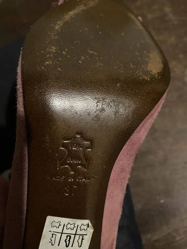 Pantofi cu toc înalt GIANCARLO PAOLI EU 37 | Roz, Piele naturală - Image 7