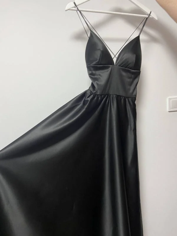 Rochie de seară ALYNA EU 36 | Negru, Midi, Poliester - Image 7