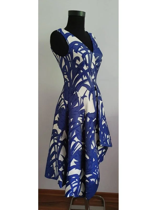 Rochie de seară COAST UK 8 | Albastru, Midi, Poliester - Image 2