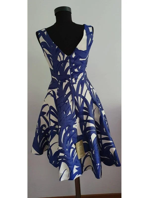 Rochie de seară COAST UK 10 | Albastru, Midi, Poliester - Image 3