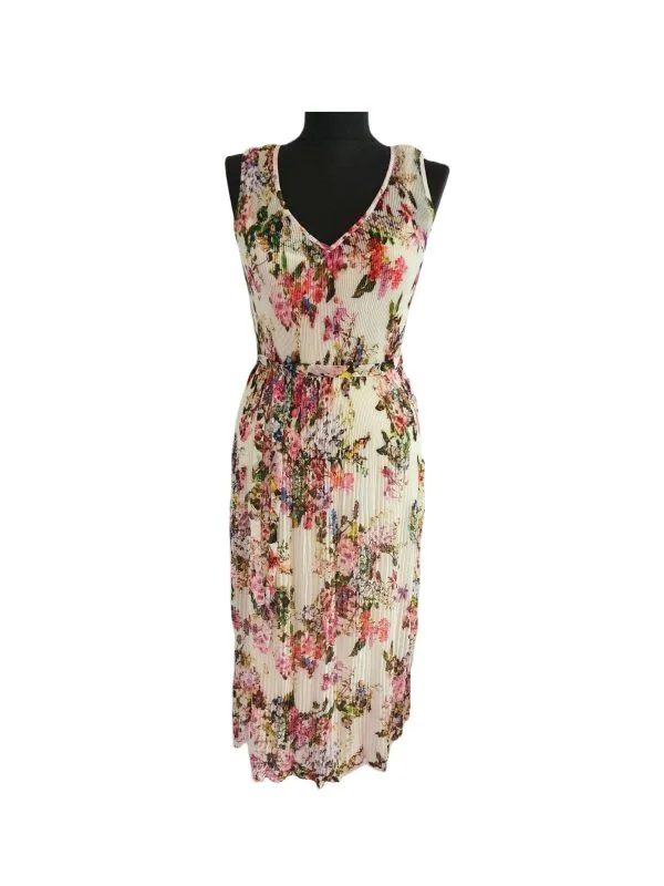 Rochie de seară LAURA ASHLEY UK 8 | Crem, Midi, Poliester