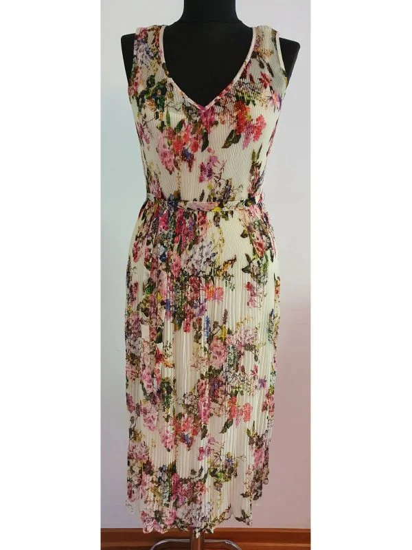 Rochie de seară LAURA ASHLEY UK 8 | Crem, Midi, Poliester - Image 8