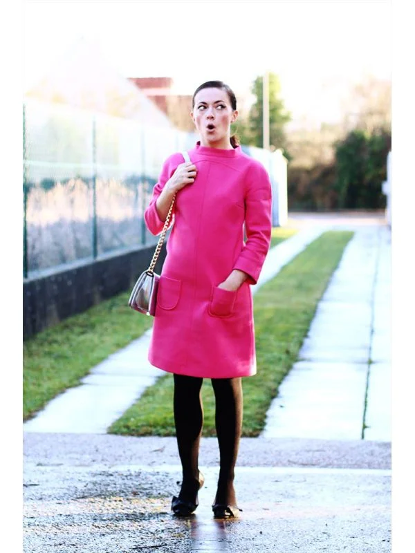 Rochie casual LA REDOUTE UK 8 | Roz, Mini, Poliester - Image 9