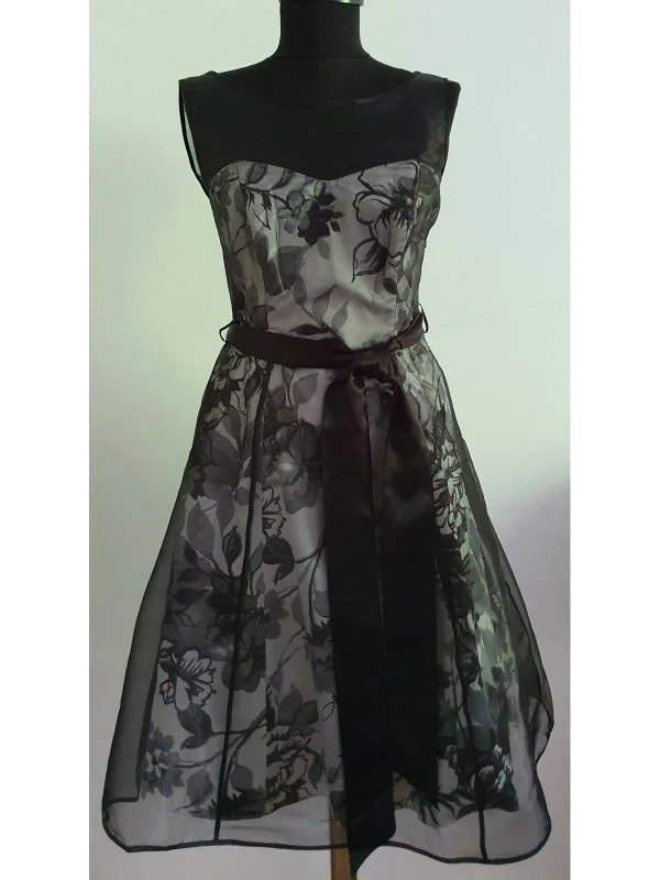 Rochie de seară DEBENHAMS UK 8 | Negru, Midi, Poliester - Image 8