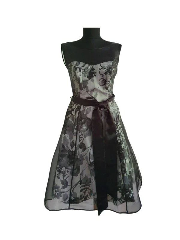 Rochie de seară DEBENHAMS UK 8 | Negru, Midi, Poliester