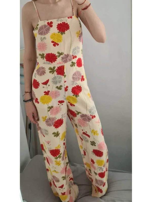Salopetă Mango XS | Multicolor, Lungă, Vâscoză - Image 8