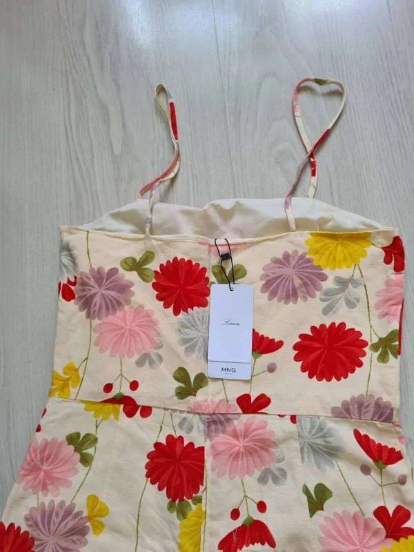 Salopetă Mango XS | Multicolor, Lungă, Vâscoză - Image 7