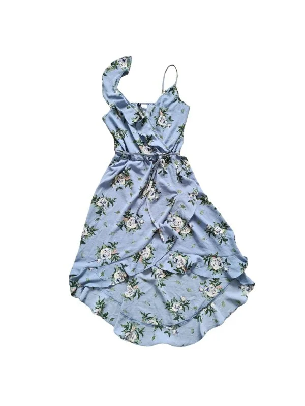Rochie casual H&M EU 34 | Bleu, Midi, Poliester