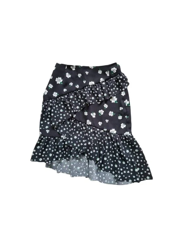 Fustă H&M EU 34 | Negru, Mini, Poliester