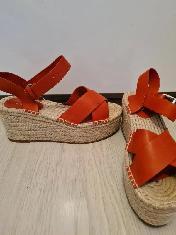 Espadrile Pull&Bear EU 39 | Portocaliu - Image 3