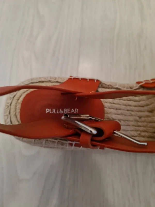 Espadrile Pull&Bear EU 39 | Portocaliu - Image 4