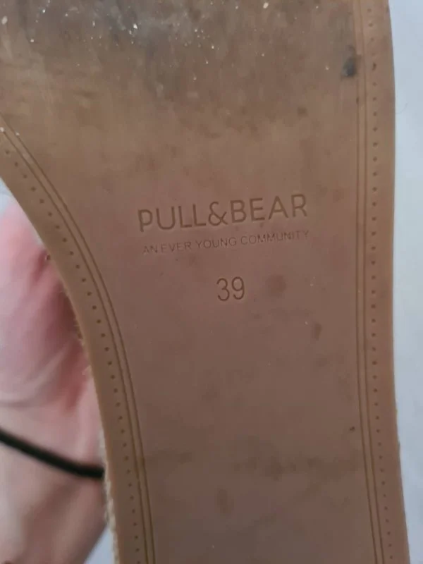 Espadrile Pull&Bear EU 39 | Portocaliu - Image 5