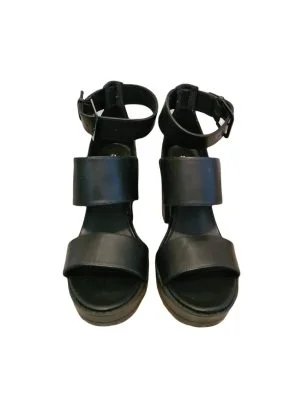 Sandale cu toc H&M EU 39 | Negru